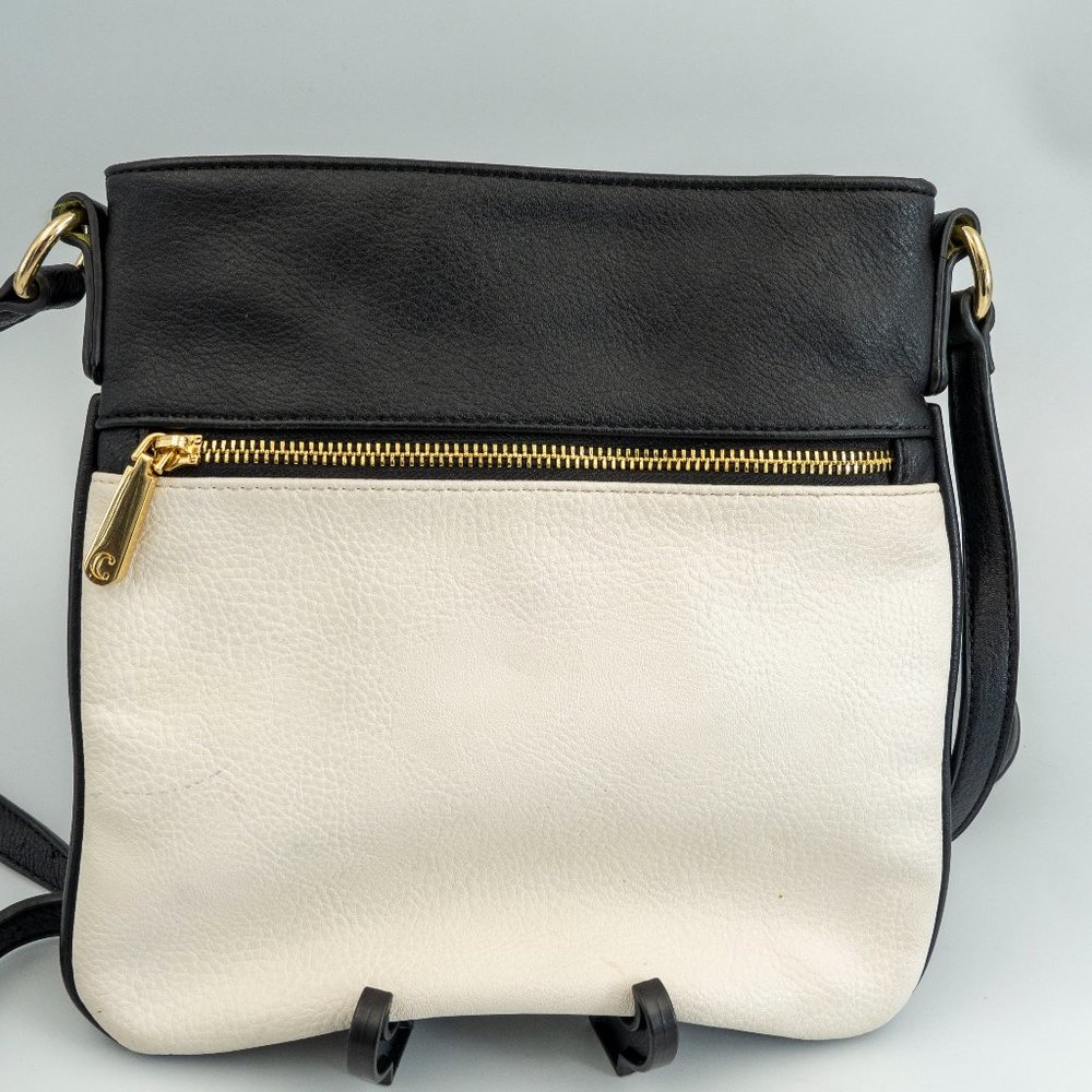 Black/White Crossbody
